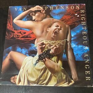 Van Stephenson Righteous Anger Mca 5482 Vinyl LP Record